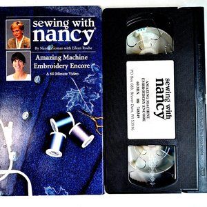Amazing Machine Embroidery Encore Sewing with Nancy Zieman 3 Parts 60 Min